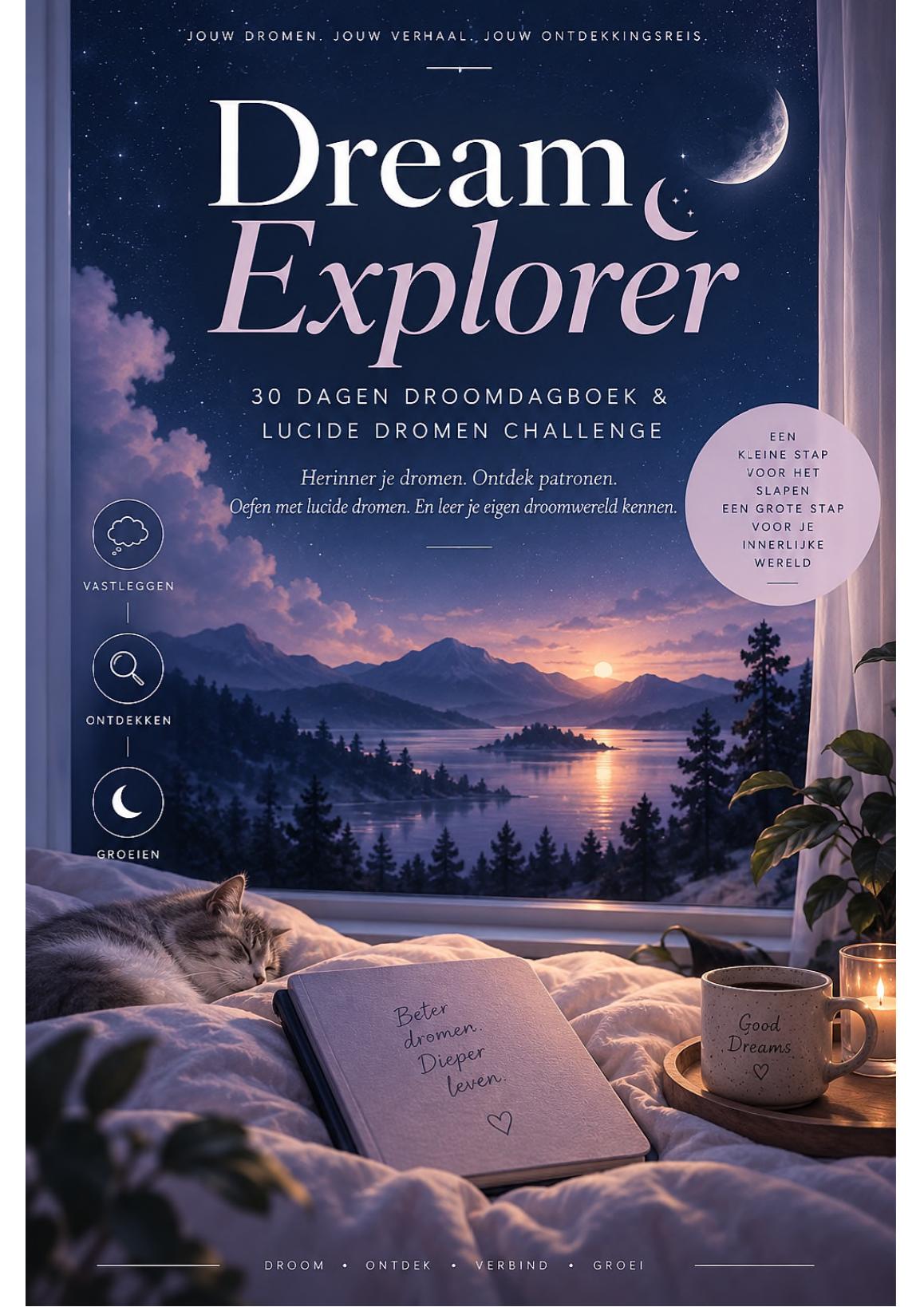 Omslag van het Dream Explorer werkboek